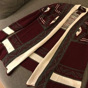 Charlotte Russe Aztec Cardigan